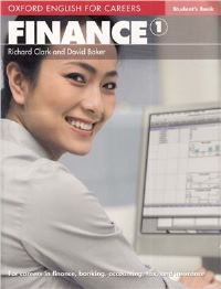 Finance 1 Students Book